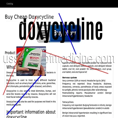 Doxycycline achat ligne